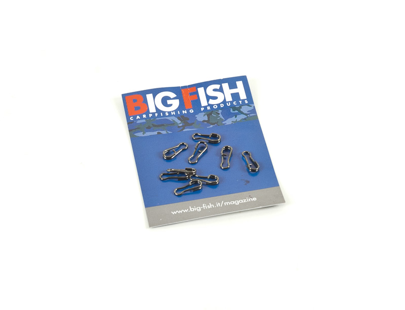 Moschettone multi clips x10
