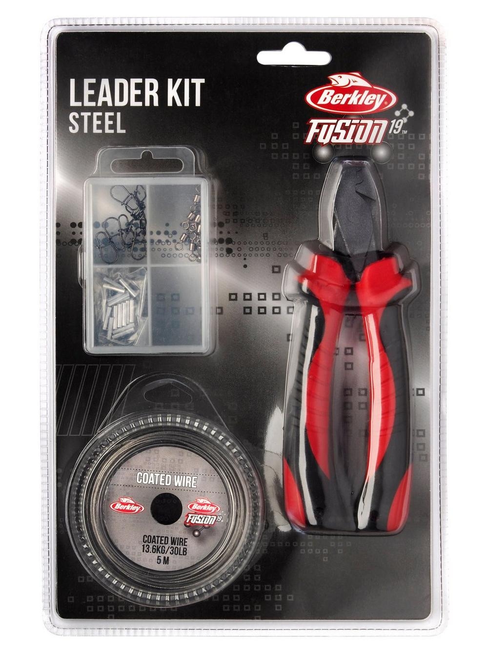 Kit per autocostruzione terminali Berkley Fusion19 Leader Kit Steel