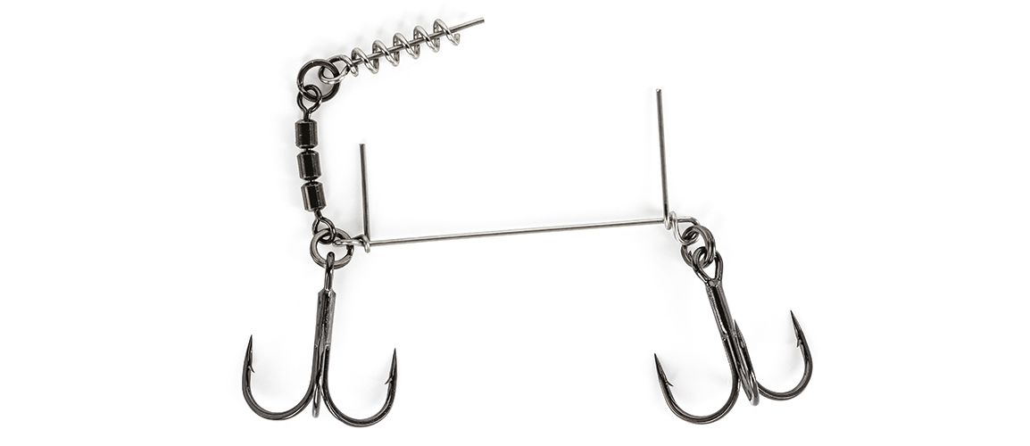 Montatura Molix Soft Bait Stinger Heavy Hook (Tandem Treble Hk) #2/0