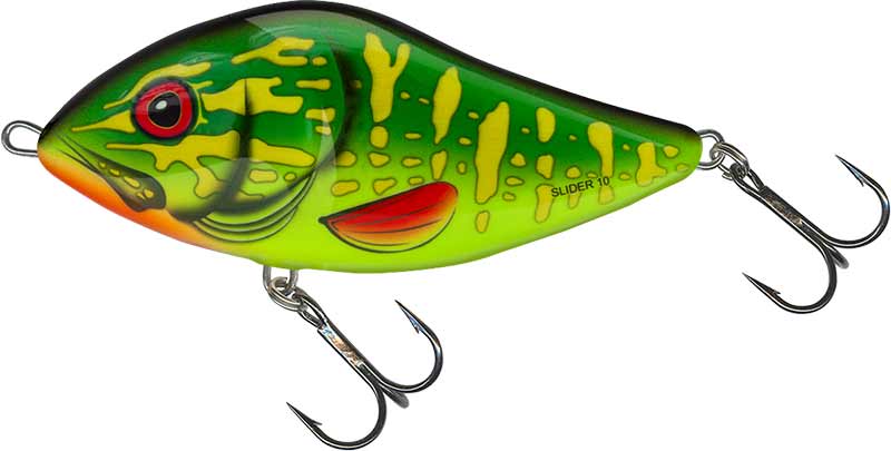 Jerkbait Salmo Slider Floating 10 cm 36 g col. Green Pike