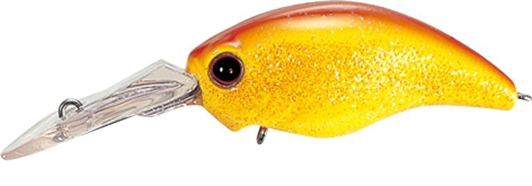 Medium Crankbait Evergreen Wild Hunch col. 60 Brown Back Chart