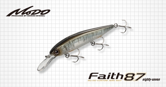 Jerkbait Evergreen Faith 87