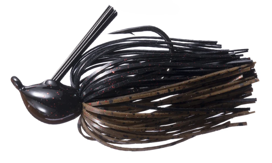Rubber Jig OSP Zero One 14 g col. S33 Ebimiso Black (Silicon Skirt)