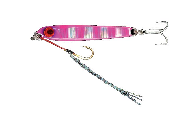 Metal Jig Jackall Aji Mameta 3g col. Pink Zebra/Shiny Hl