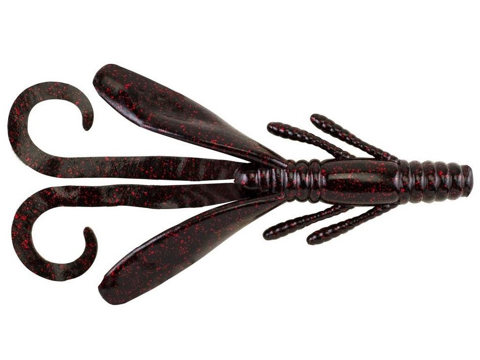 Creatura Berkley Powerbait Power Hawg 4” col. Black Red Fleck